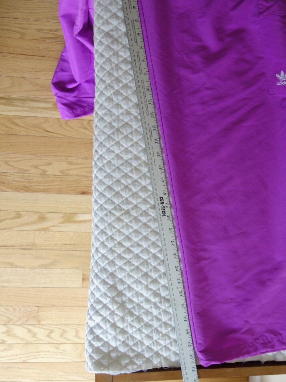 ADIDAS Purpleish/Fuchsia Athletic Cargo Windbreaker Wide-Leg Pants – Med? - Picture 9 of 9